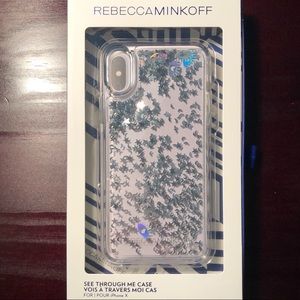 ⭐️ Rebecca Minkoff | Glitterfall iPhone X/Xs Case